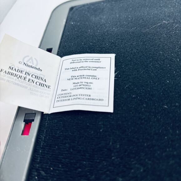 Pink Nintendo DS Power Hard Carry Travel Case for console & games. Clean! - Picture 10 of 12